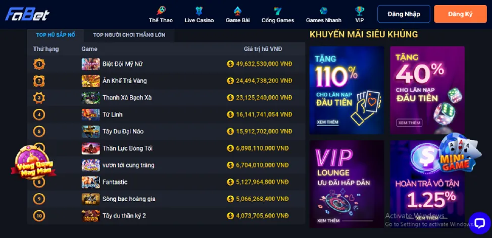Chương trình VIP độc quyền của B66
